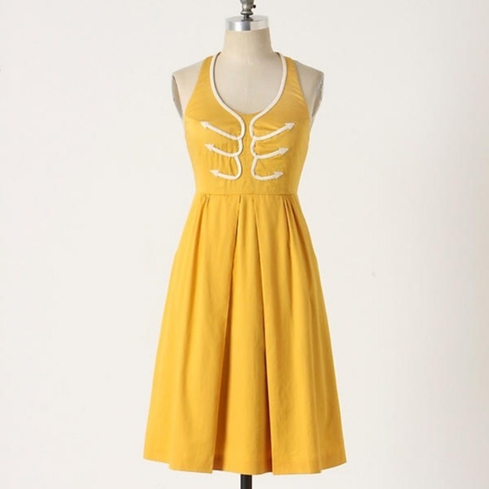 Anthropologie Nautical Dress by Floreat